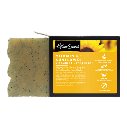 All Natural Sunflower/Vitamin E Soap
