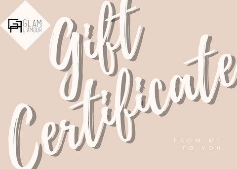 Glam L'amour Gift Cards